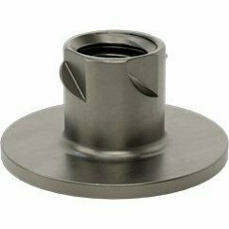 BSC PREFERRED Ultra-Split-Resistant Tee Nut Inserts for Hardwood Steel 3/8-16 Thread .501 Installed Lngth, 20PK 90598A031